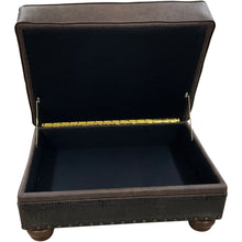 Load image into Gallery viewer, Maverick II Storage Ottoman - 34" x 24"