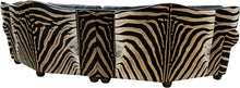 Load image into Gallery viewer, Zebra Night Curved Sectional