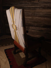 Load image into Gallery viewer, Desert Eagle Southwestern Leather & Fabric Dining Chair