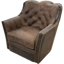 Load image into Gallery viewer, Saloon Tufted Swivel Glider
