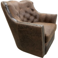 Load image into Gallery viewer, Saloon Tufted Swivel Glider