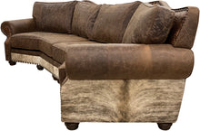 Load image into Gallery viewer, Cognac Valley Curved Sectional