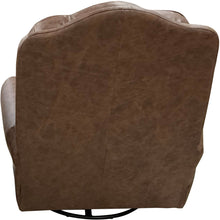 Load image into Gallery viewer, Cognac Cafe Swivel Glider Recliner
