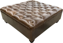 Load image into Gallery viewer, Tufted Ottoman - 48" x 48"