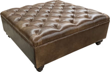 Load image into Gallery viewer, Tufted Ottoman - 48" x 48"