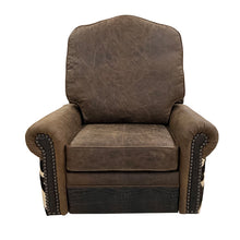 Load image into Gallery viewer, Zebra King Swivel Glider Recliner