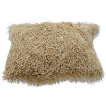 Load image into Gallery viewer, Tibetan Sheep Throw Pillow - Champagne