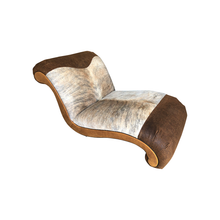 Load image into Gallery viewer, leather chaise lounge