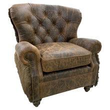 Load image into Gallery viewer, Yellowstone Buffalo Curved Chair