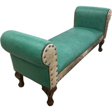 Load image into Gallery viewer, Albuquerque Turquoise 60" Roll Arm Bench