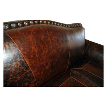 Load image into Gallery viewer, Maverick Western Cowhide Sofa