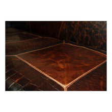 Load image into Gallery viewer, Western Leather Cowhide Sofa