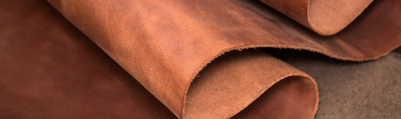 Square Leather & Cowhide Ottomans