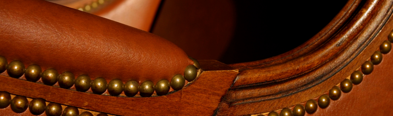 Oversized Wingback Chair | Western Leather & Cowhide Chairs