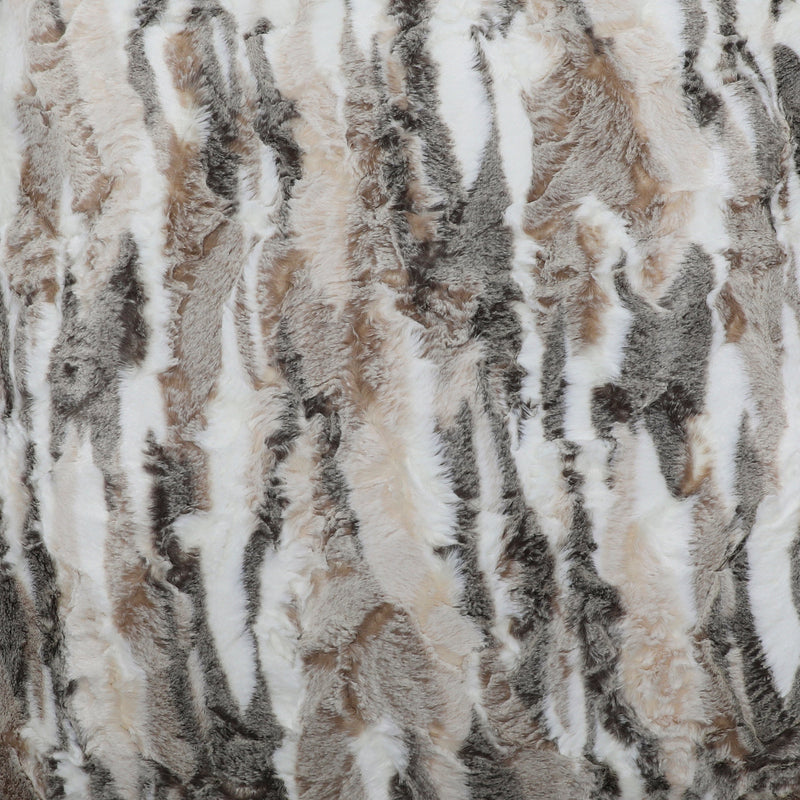 Faux Fur & Leather Fabric