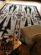 Image of an area rug, Horse Thieves - Natural