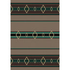 Image of an area rug, Old Timer - Turquoise