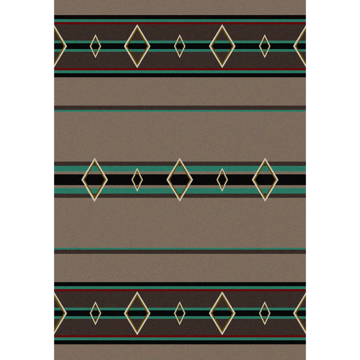 Image of an area rug, Old Timer - Turquoise