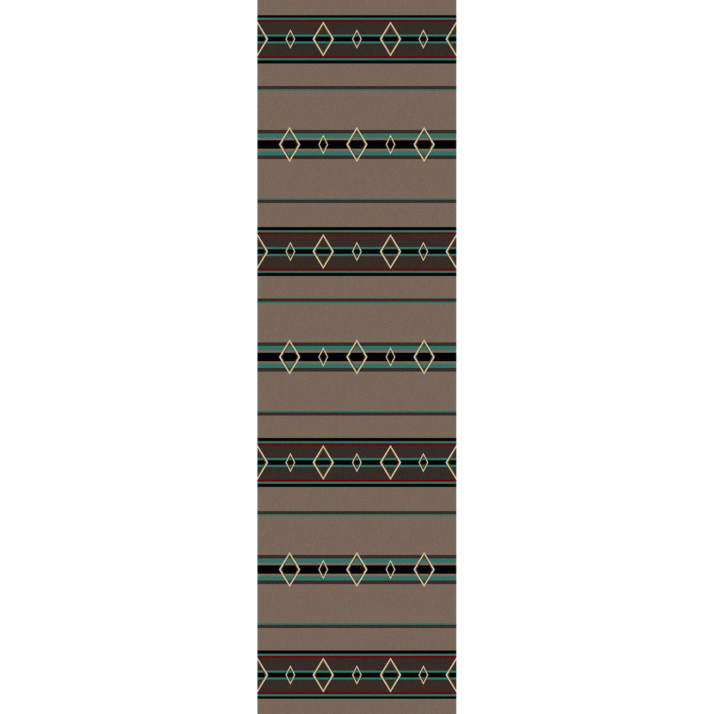 Image of an area rug, Old Timer - Turquoise