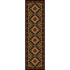 Image of an area rug, Hill Country - Red