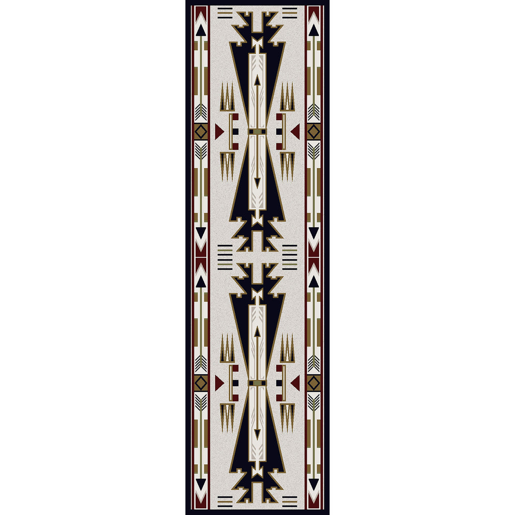 Image of an area rug, Horse Thieves - Natural
