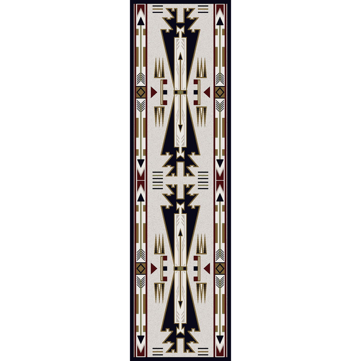 Image of an area rug, Horse Thieves - Natural