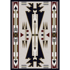 Image of an area rug, Horse Thieves - Natural