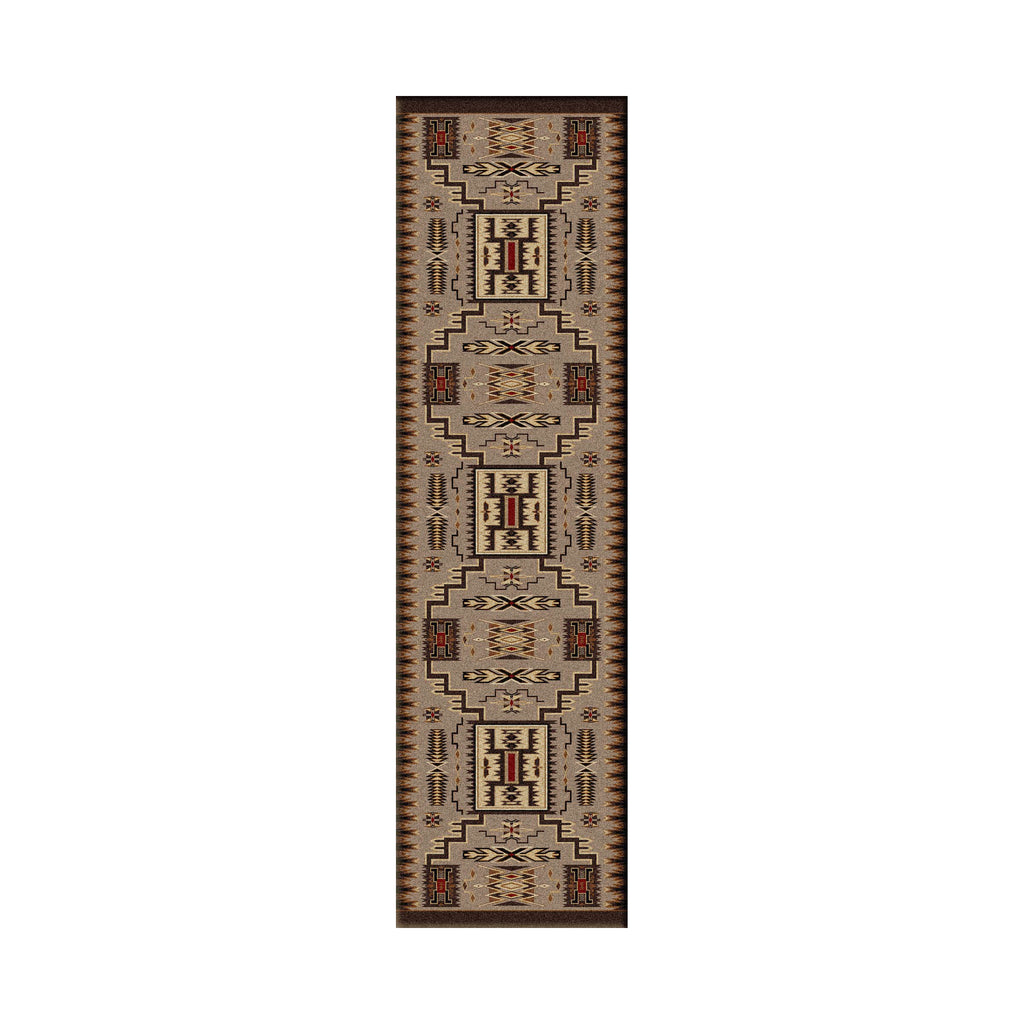 Image of an area rug, Storm Catcher - Chestnut