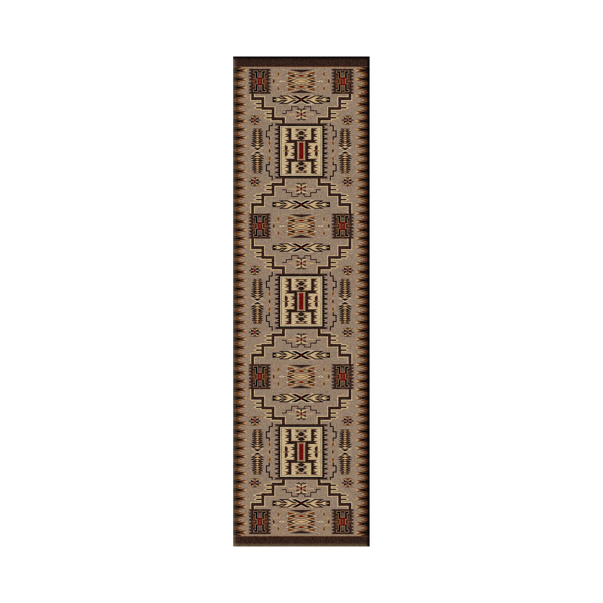 Image of an area rug, Storm Catcher - Chestnut