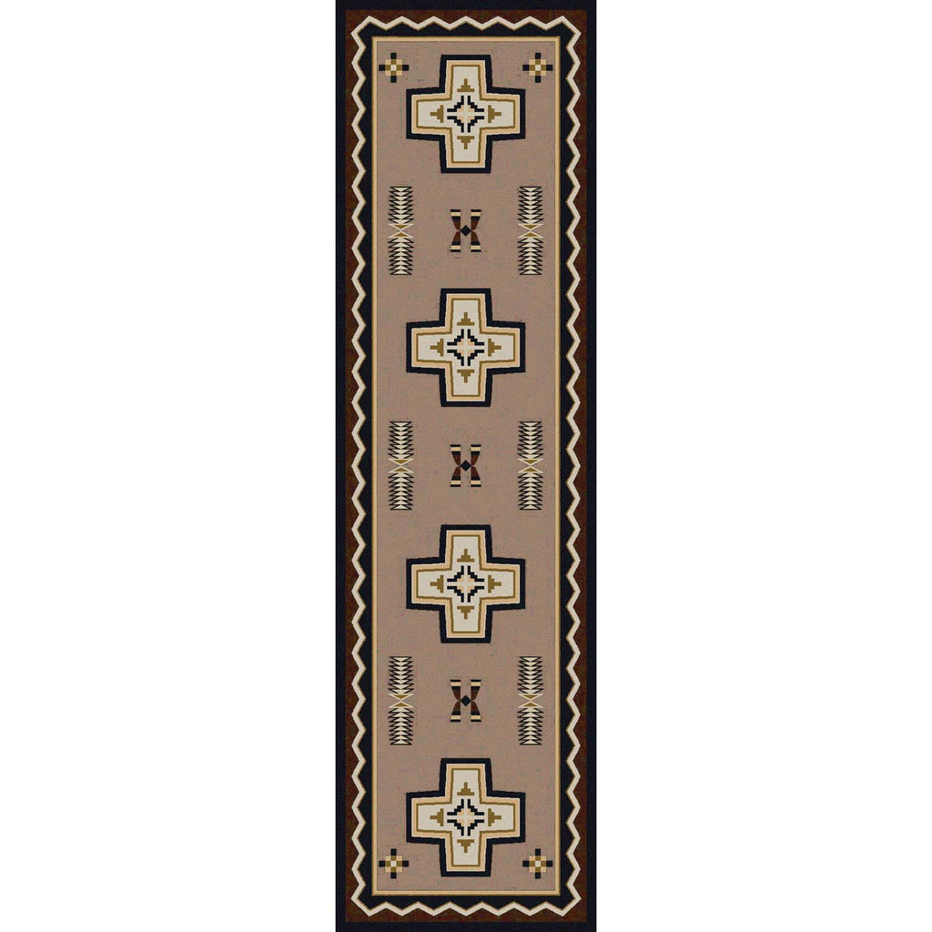 Image of an area rug, Saint Cross - Taupe