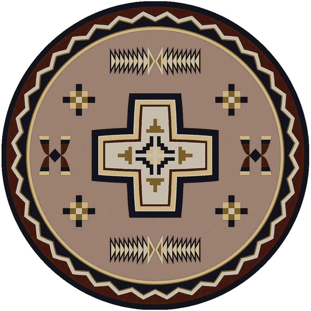 Image of an area rug, Saint Cross - Taupe