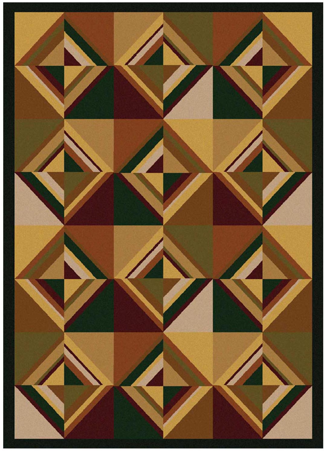 Image of an area rug, Folk Lore - Multi