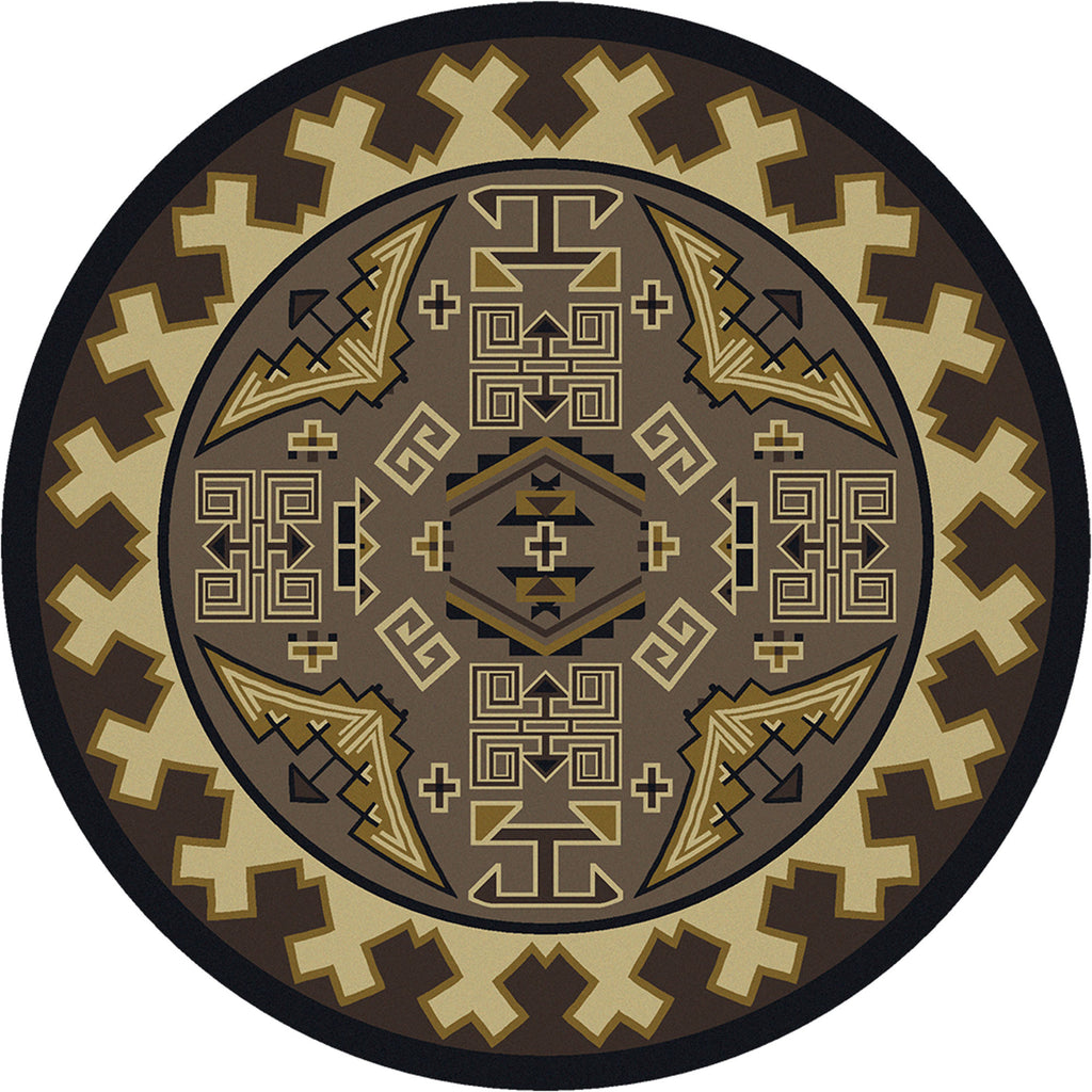 Image of an area rug, Trader Blanket - Sand