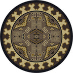 Image of an area rug, Trader Blanket - Sand