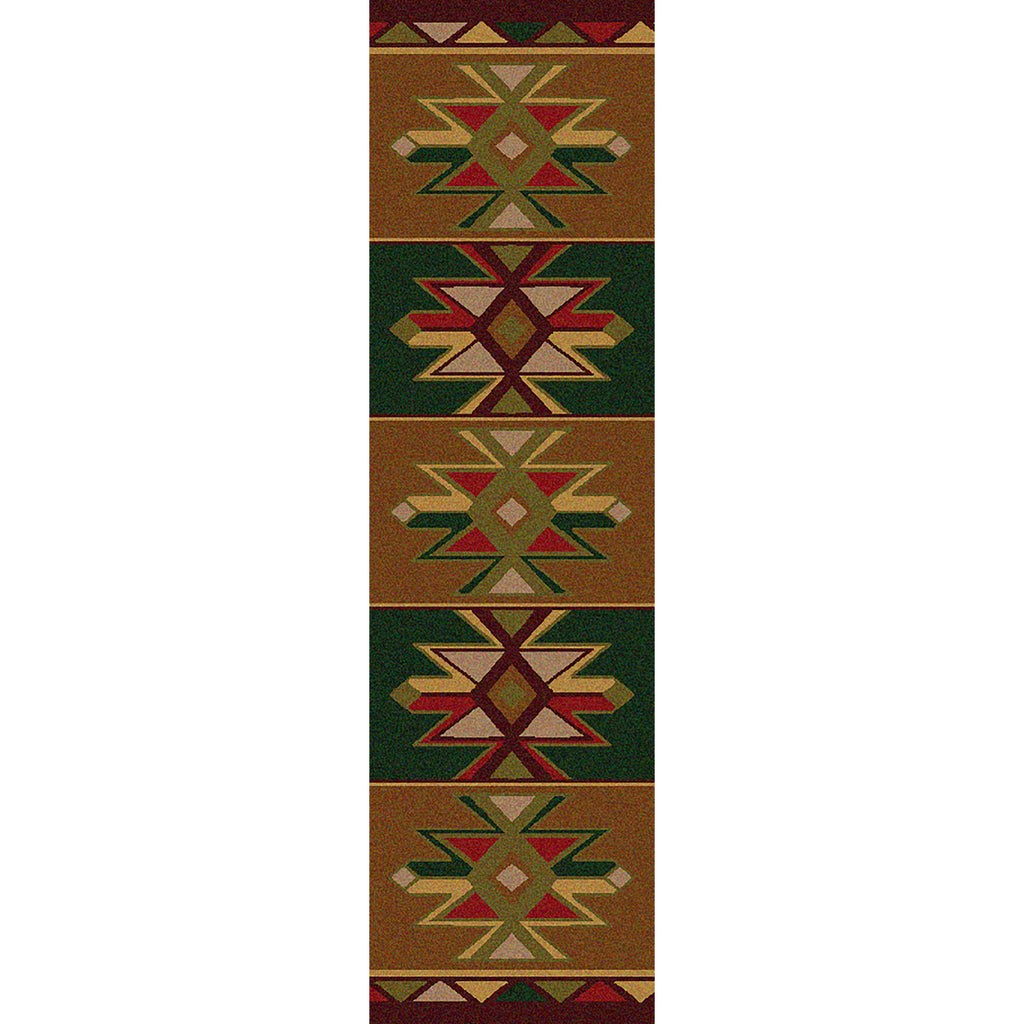 Image of an area rug, Dakota Star - Multi