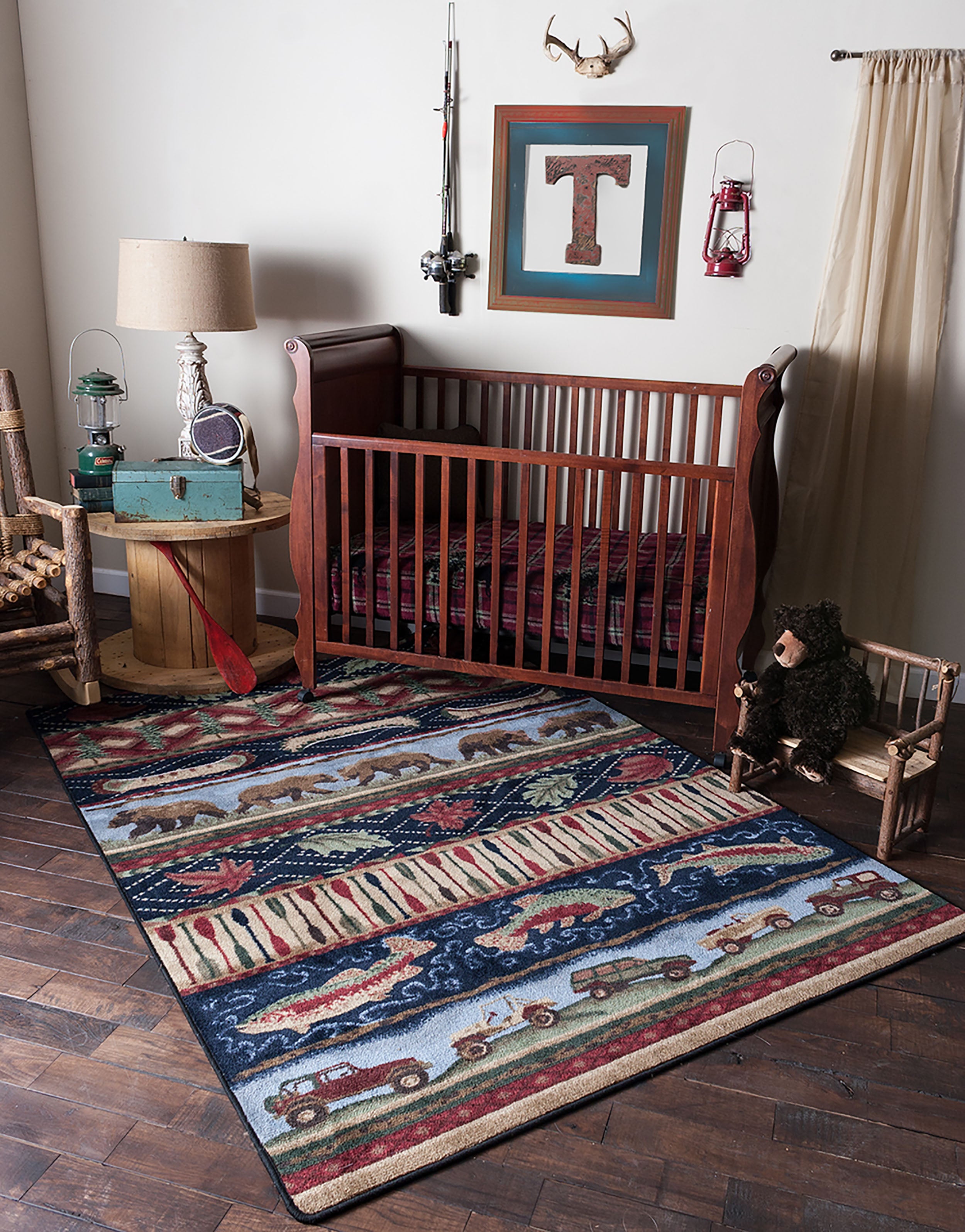 Image of an area rug, Wilderness Trek - Multi
