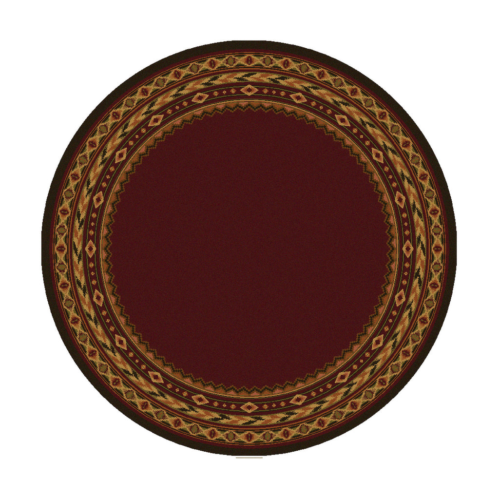 Image of an area rug, Cimarron - Red