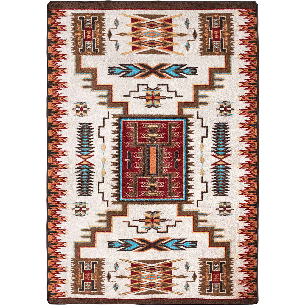 Image of an area rug, Storm Catcher - Rust