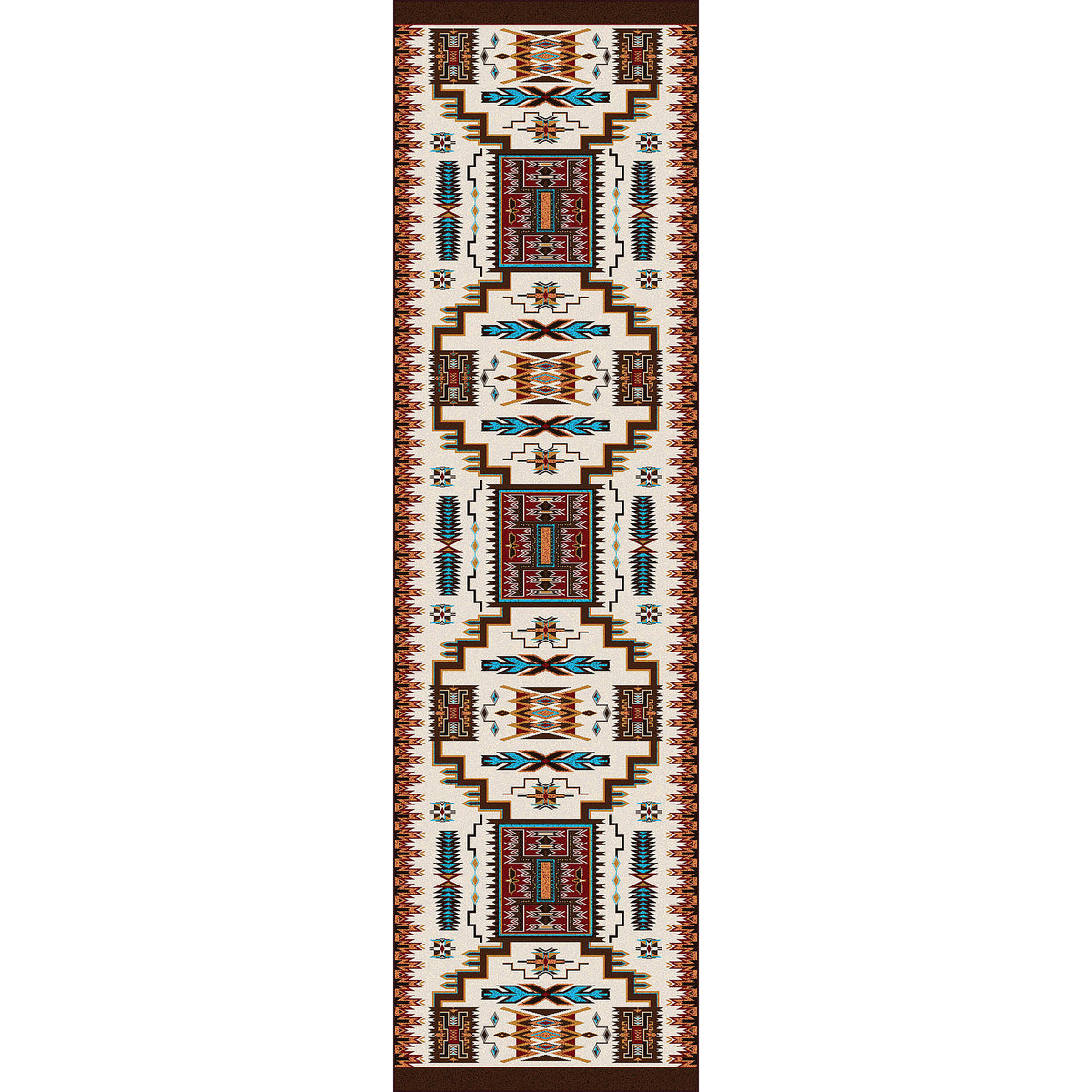 Image of an area rug, Storm Catcher - Rust