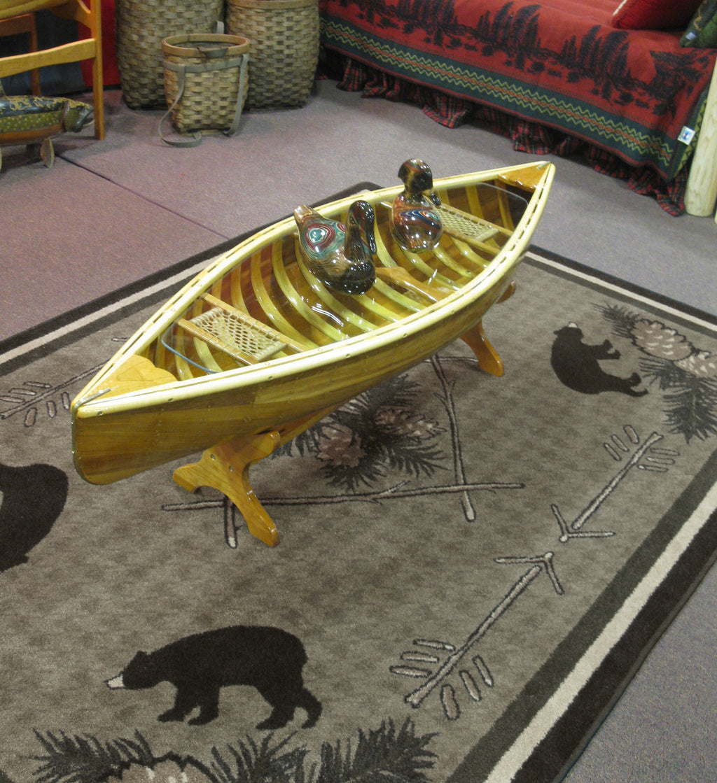 Image of an area rug, Pine Cone Bears - Green