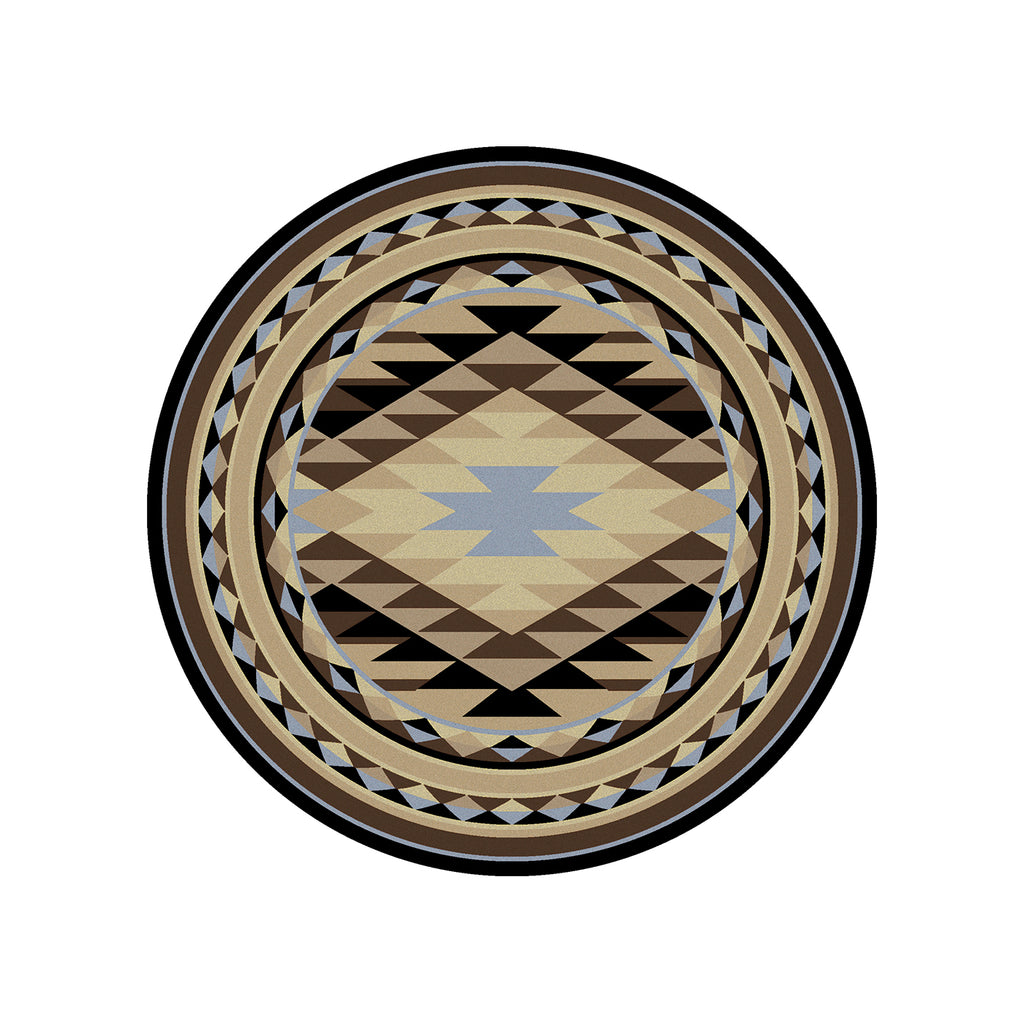 Image of an area rug, Sallisaw - Blue