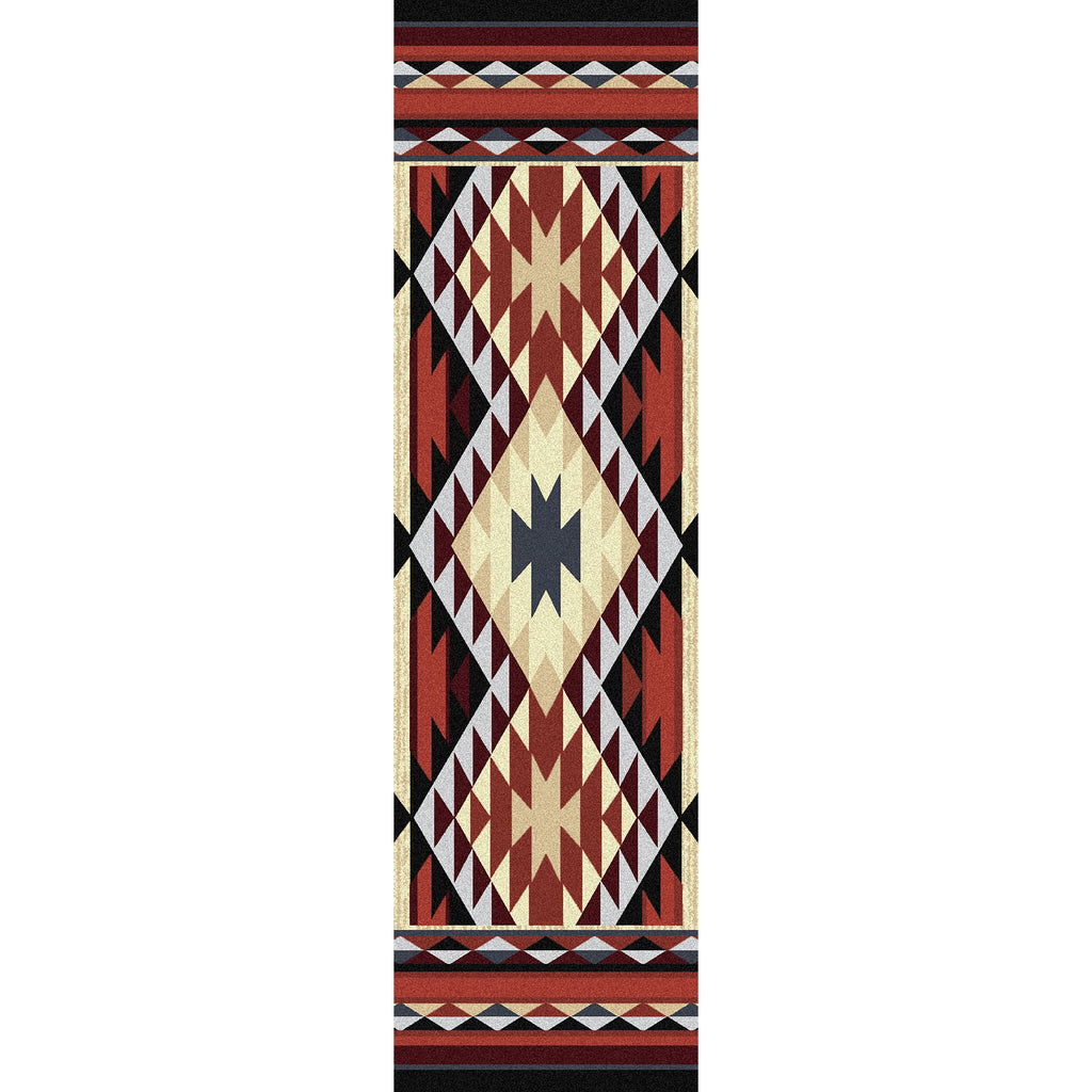 Image of an area rug, Diamond Rio - Rust
