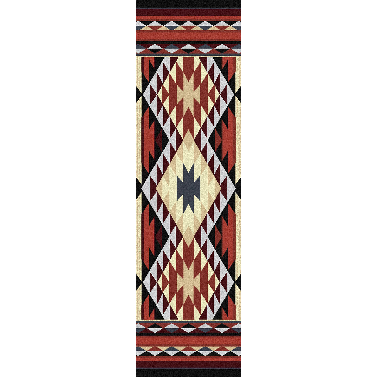 Image of an area rug, Diamond Rio - Rust