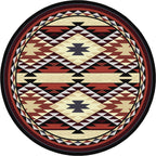 Image of an area rug, Diamond Rio - Rust