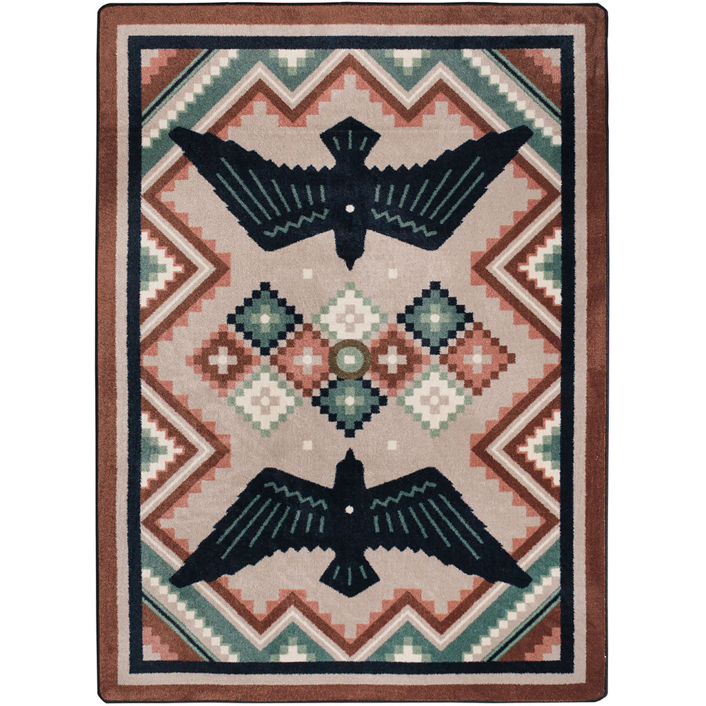 Image of an area rug, Sunset Dance - Multi