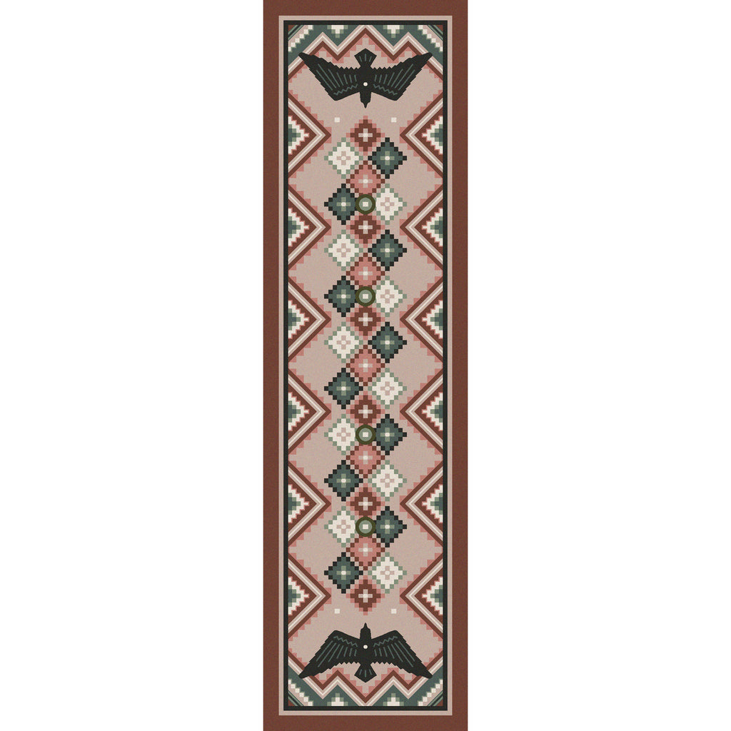 Image of an area rug, Sunset Dance - Multi