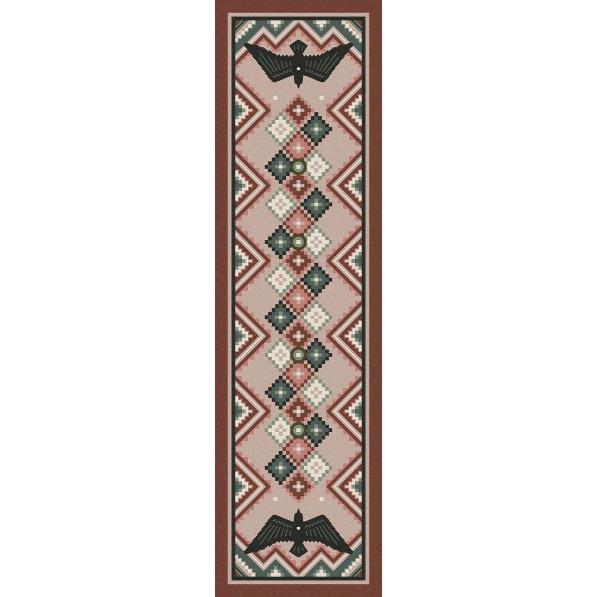 Image of an area rug, Sunset Dance - Multi