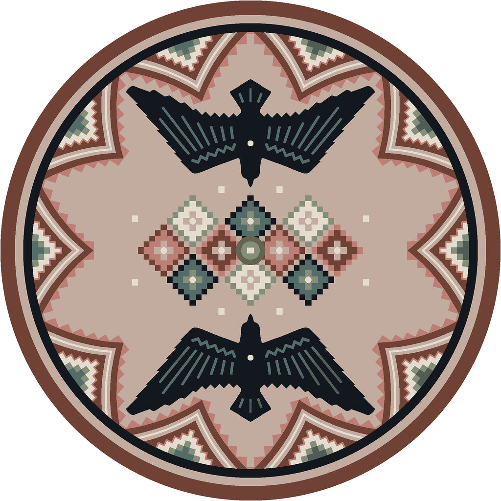 Image of an area rug, Sunset Dance - Multi
