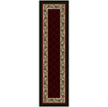 Image of an area rug, Evergreen - Garnet