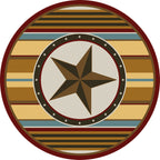 Image of an area rug, Hacienda Star - Maize